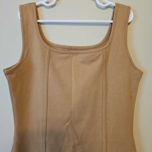 Wild Fable Mini Sleeveless Light Brown Mini Dress Size Small - Picture 6 of 10